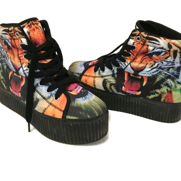 tiger platform shoes